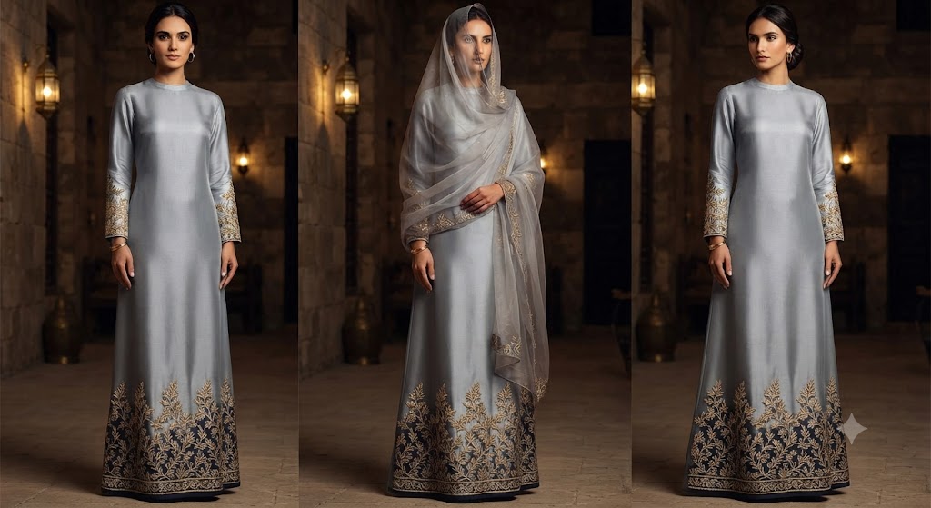 Long-Sleeved Souk Dress