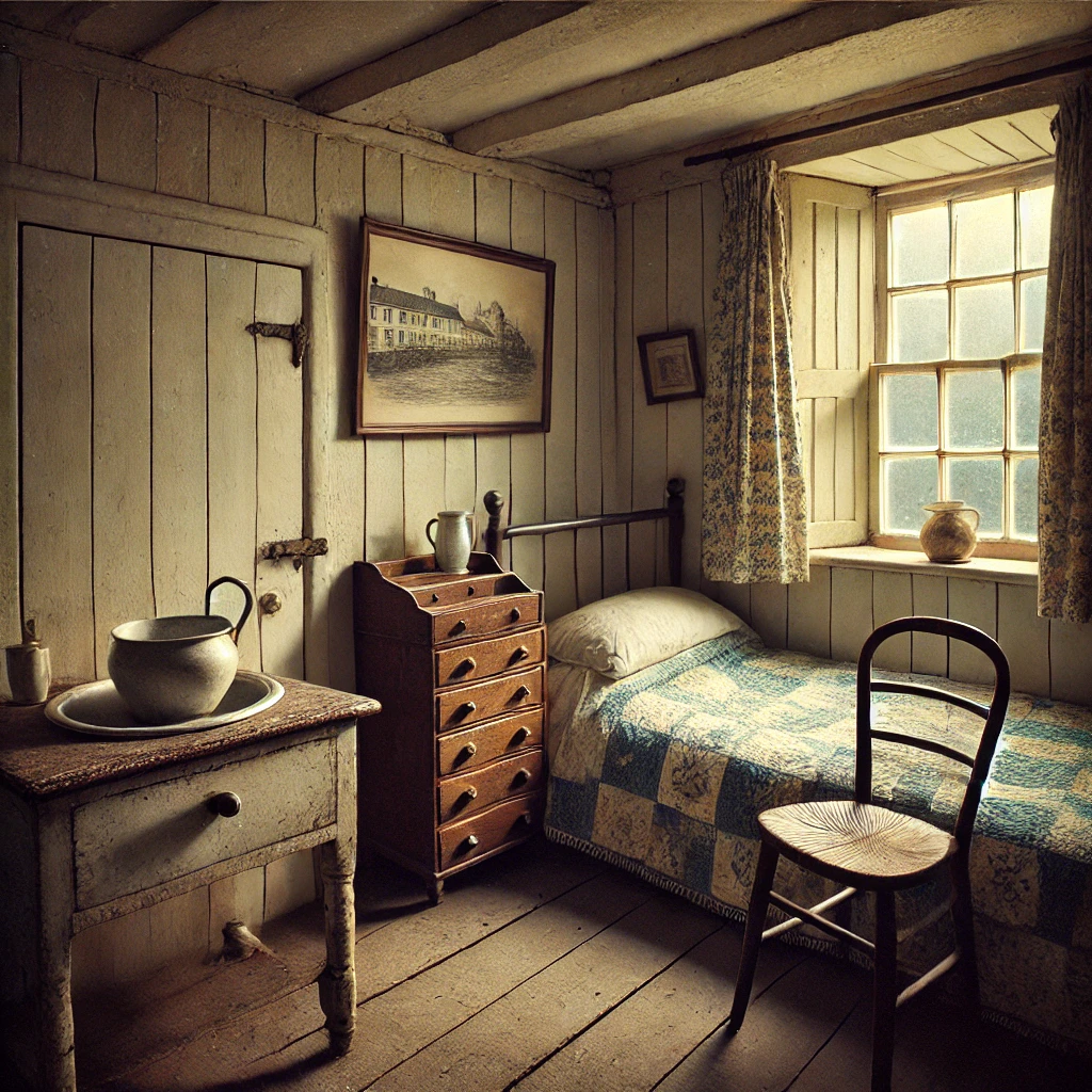 The guest room where Marina recovered