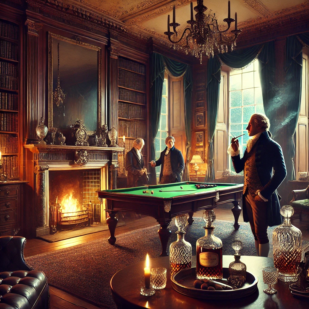 The smoking room