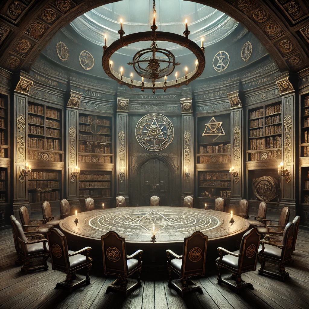 The secret meeting hall beneath Ravenwood